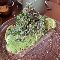 Avocado toast (without feta)  at Värav Coffee and Toast in Tallinn