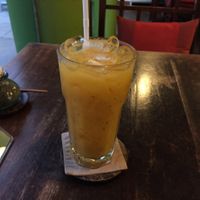Passionfruit juice, 75 baht at Anotai in Bangkok