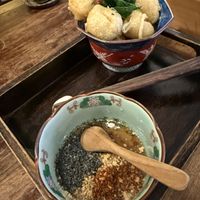 Tempura tempeh   at Anotai in Bangkok