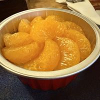 Passion fruit and orange cake  at Anotai in Bangkok