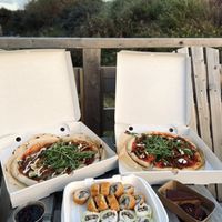 Pizza, Sushi, cake  at Rebel Kitchen 100 Plant Based - Cloud Kitchen in Haarlem