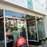 The cafe at Two the Square in Conwy