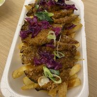 Vegan Katsu Loaded Chips  at Street Food by Easy Dine in Maidstone