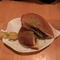 Pancakes filled with mashed red bean: 4/5 at Takenori in Berlin