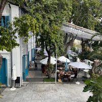 Looking from above  at Bistrô da Casa in Rio De Janeiro
