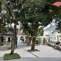 The entrance garden  at Bistrô da Casa in Rio De Janeiro