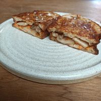 Kimchi Toasty at Lucky Duck Café & Bar in Highgate Hill