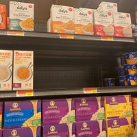 Vegan boxed mac and cheese at Solomon's Fresh Market - Harbour Bay in Nassau