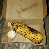Grilled Corn aka Jagung Bakar with aioli dip at Warung Dua Hati in Canggu