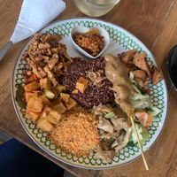 Nasi Campur  at Warung Dua Hati in Canggu