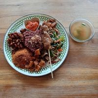 Warung Dua Hati's Nasi Campur at Warung Dua Hati in Canggu