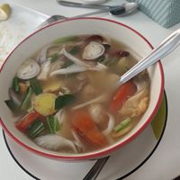 Tom Yum Three Mushrooms at Krua P S - ครัวพี่เอส in Chumphon