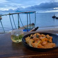 Pad Thai with tofu at The Shell Lounge in Koh Phangan