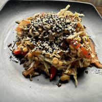 Nice salad   at The Shell Lounge in Koh Phangan