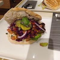 Soy shoarma #Veganuary at Kwat - Kebab With A Twist in Antwerpen