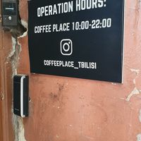  at Coffee Place in Tbilisi