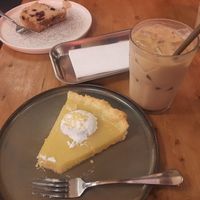 Sweet treats & coffee at Coffee Place in Tbilisi