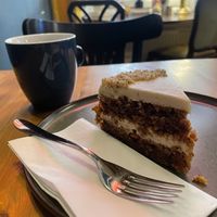 Carrot cake  at Coffee Place in Tbilisi