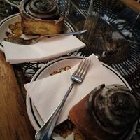 Cinnamon rolls 😍 at Coffee Place in Tbilisi