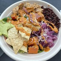 Mexican grain bowl with tofu  at DUB - Nomad - T1 in Dublin