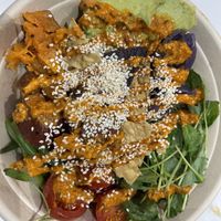 Mexican bowl with sesame pulled tofu    at DUB - Nomad - T1 in Dublin