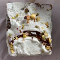 Pistachio cake   at Gallery Cafe in Hatfield