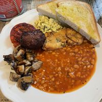 Vegan breakfast  at Venus in North London