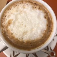 Soy cappuccino  at Caffetteria Paideia in Turin