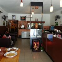 Entrance  at Lunar Cafe in Phnom Penh