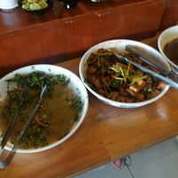 Buffet at Lunar Cafe in Phnom Penh