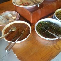 Buffet at Lunar Cafe in Phnom Penh