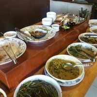 Buffet at Lunar Cafe in Phnom Penh