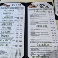 Menu Dec. 2022  at Vegan Palermo in Buenos Aires