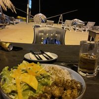 Japanese Vegan Dish on the beach  at Tom & Jerry in Arugam Bay