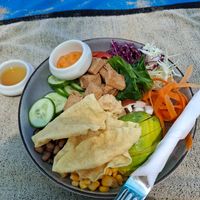 Vegan Bowl at Tom & Jerry in Arugam Bay
