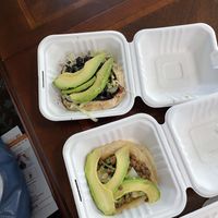 Sope de huitlacoche and lentil taco  at Xintli in Rockville