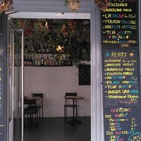 Entrée et menus at Vege - Brancion in Paris
