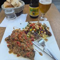 Aubergine farcie at Vege - Brancion in Paris