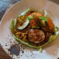Rice with vegetables at Rebelión in Cartagena