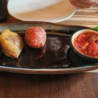 Caramañolas veganas at Rebelión in Cartagena