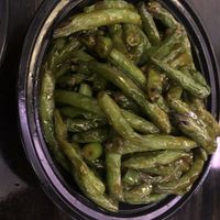 Dried sautéed string bean   at Teng's Restaurant in Levittown