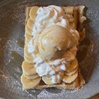Banoffee  at Madame Waffle in Lincoln