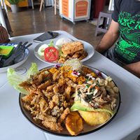 Trio marino at Noqa Vegan in Lima