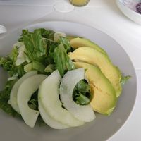 Salad at Noqa Vegan in Lima