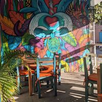 Front at El Bunker in Bucerias