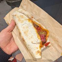 Vegan 'Meatball' Wrap at Coffee #1 - Bath City Centre in Bath