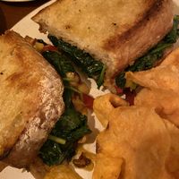 Grilled veg sandwich with vegan cheese  at Mayfield in Hollidaysburg