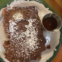 Vegan French toast   at Modern Times Cafe in Minneapolis