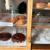 Vegan donuts   at Modern Times Cafe in Minneapolis