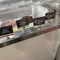 Vegan flavors that day  at Clementine's Naughty & Nice Creamery - St. Louis in St Louis